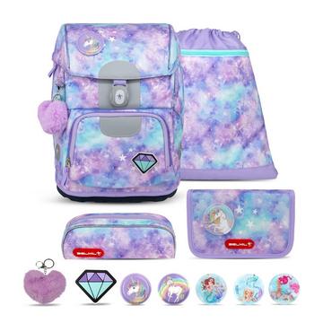 MOTION Schulrucksack-Set Diamond Unicorn