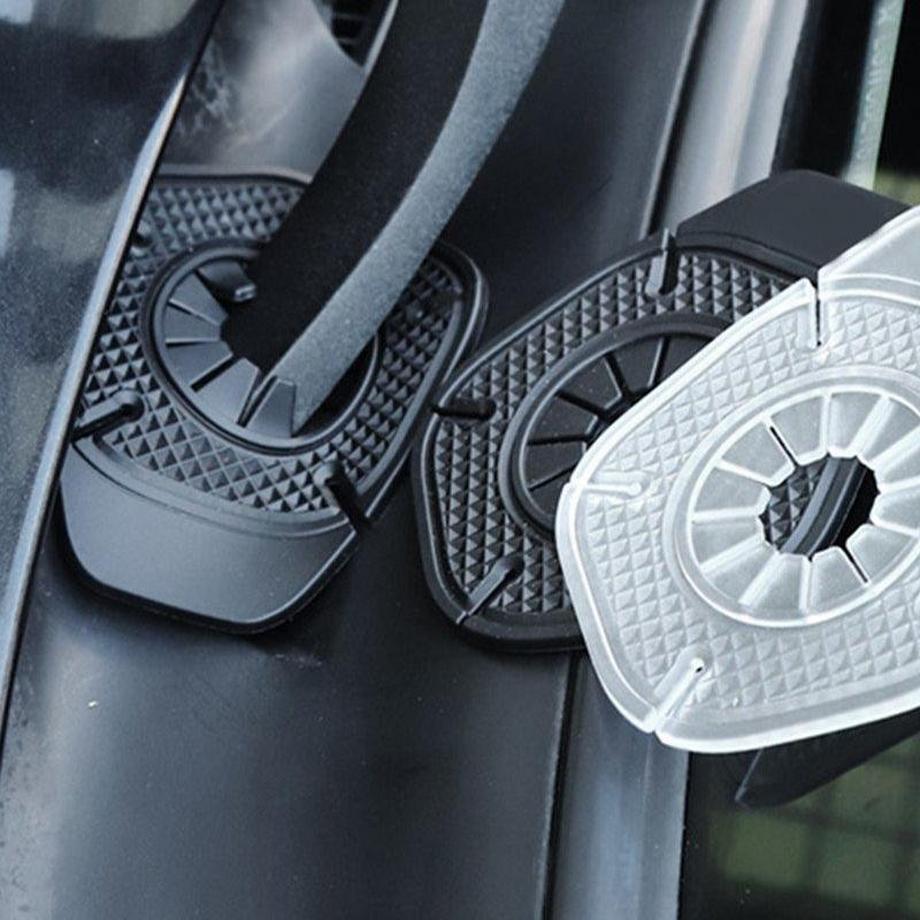 eStore  2x Protecteurs pour essuie-glaces - Silicone 