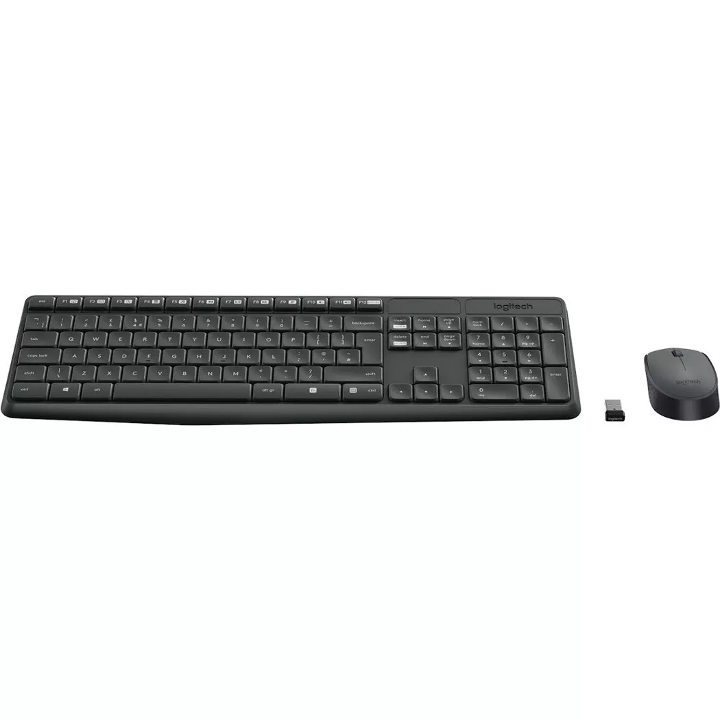 Logitech Logitech MK235 - Tastatur-und-Maus-Set - kabellos