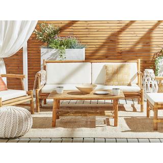 Beliani Pouf en Coton Boho CONRAD  