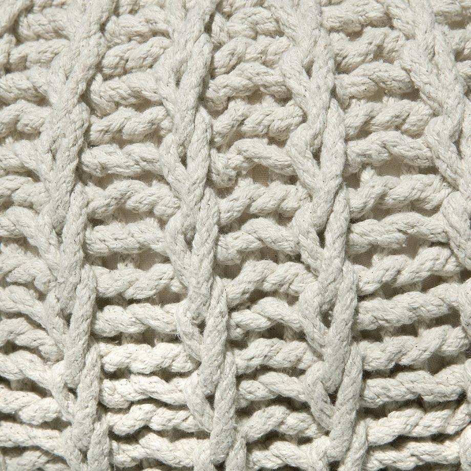 Beliani Pouf en Coton Boho CONRAD  