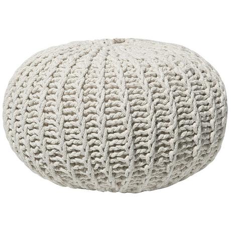 Beliani Pouf en Coton Boho CONRAD  
