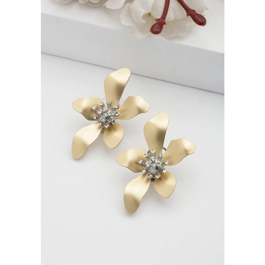AVANT-GARDE PARIS  Boucles d'oreilles stud florales 