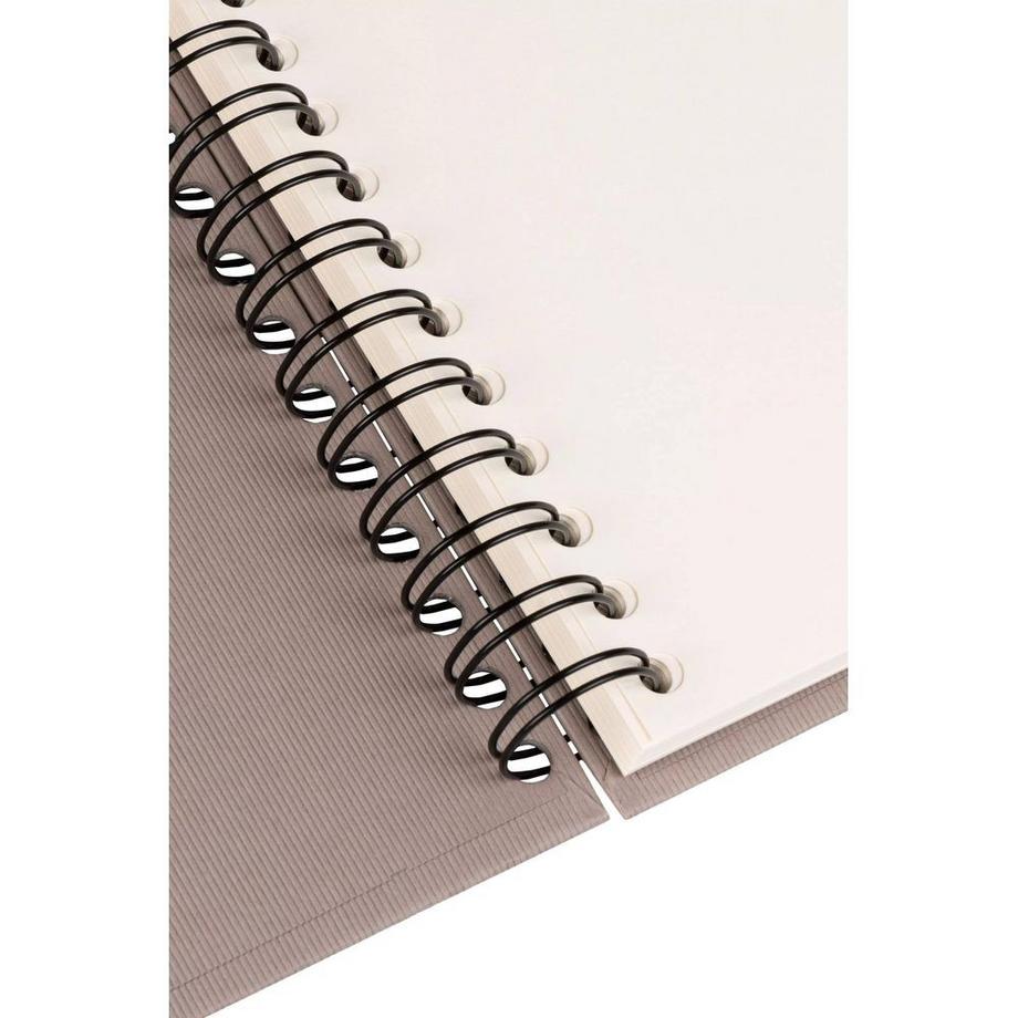 Rössler Rössler S.O.H.O. album fotografico e portalistino Grigio talpa 40 fogli 195 x 145 Rilegatura a spirale  