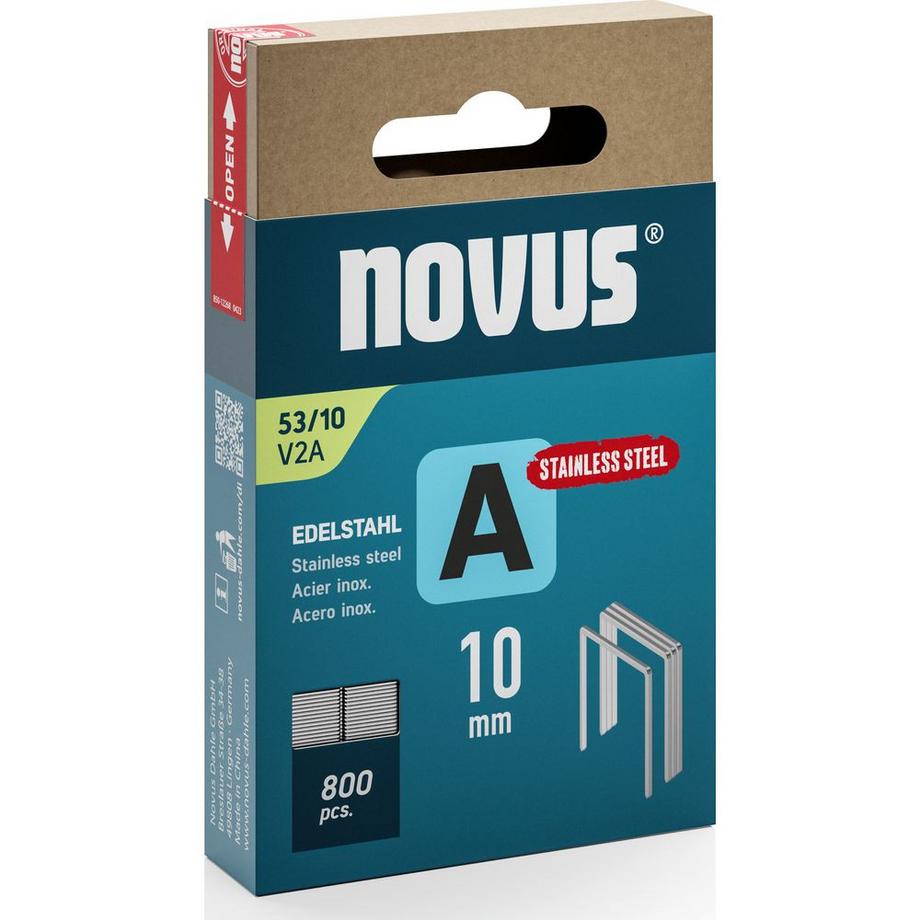 Feindrahtklammern A V2a Kartonverpackung