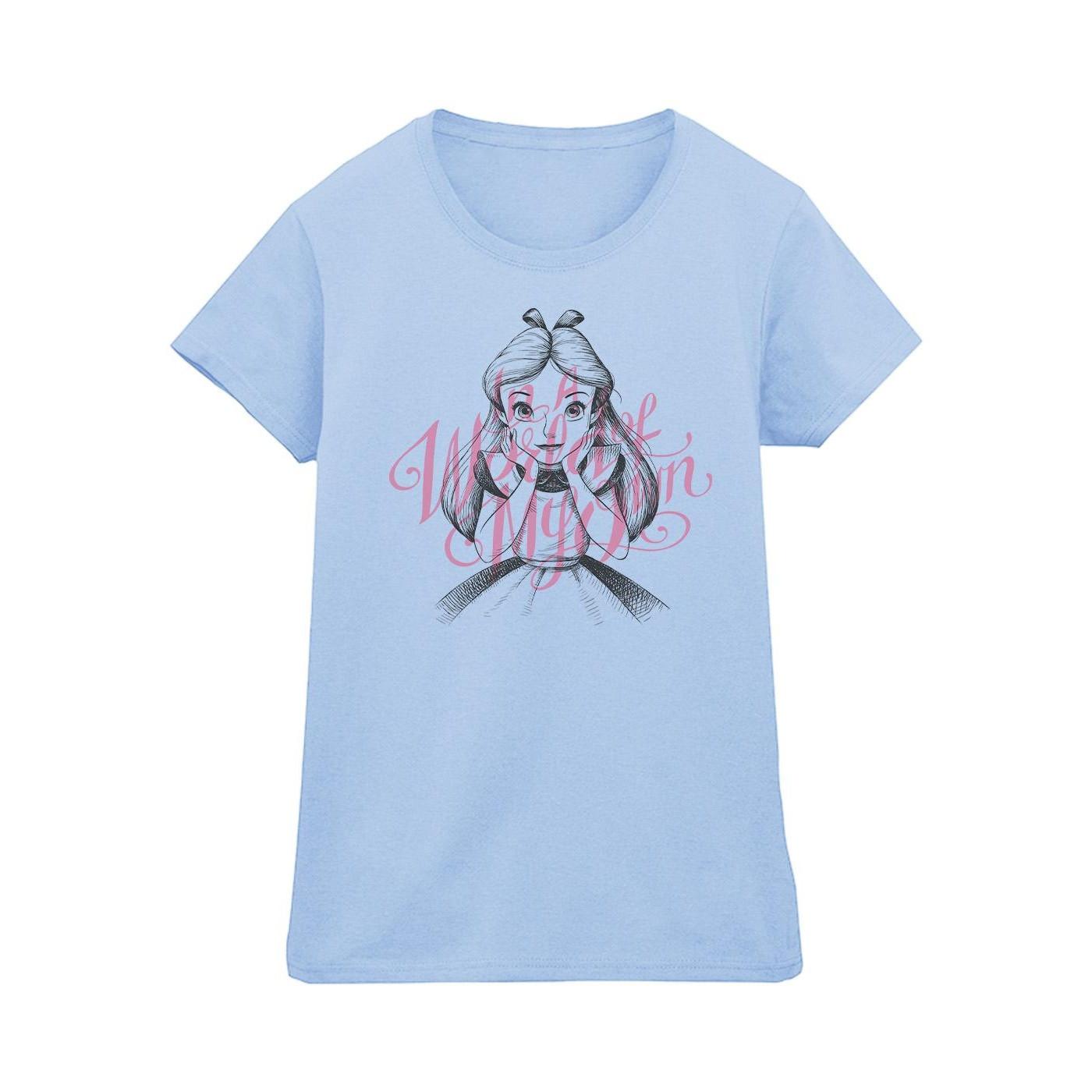 Disney  Alice In Wonderland In A World Of My Own TShirt 