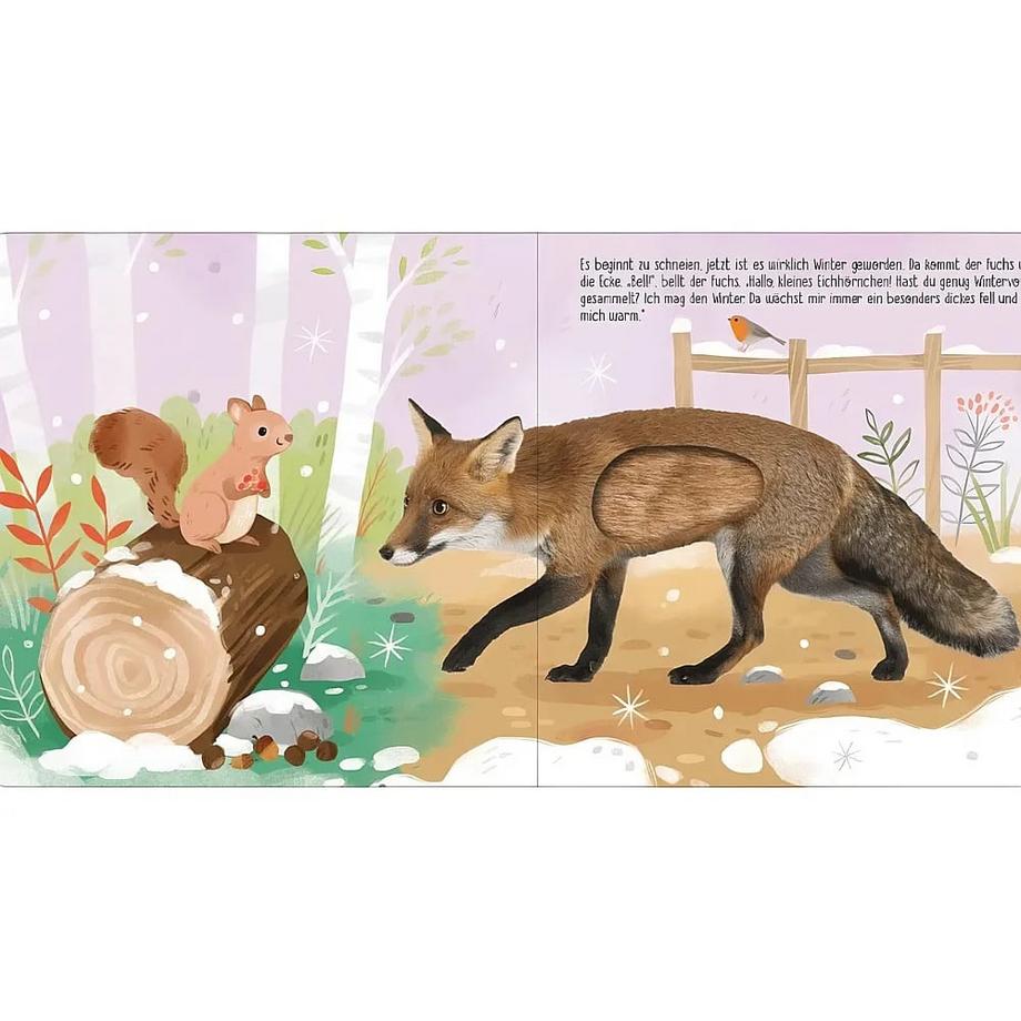 Hör mal, kleines Eichhörnchen!: Streicheln und hören Selbert, Kathryn (Illustrationen) Copertina rigida 