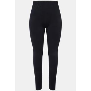 Ulla Popken  Leggings di cotone con cintura completamente elastica 