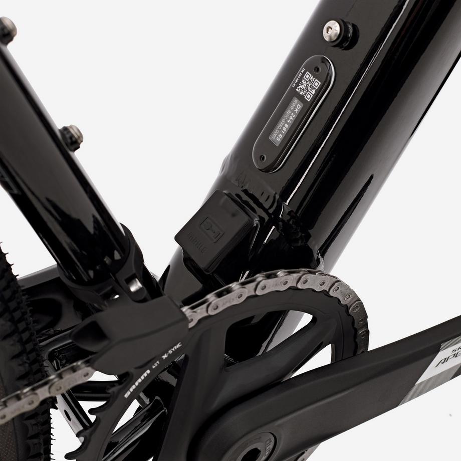 VAN RYSEL  Vélo gravel électrique SRAM Apex 1x12v XPLR, E-GRVL AF HD noir 