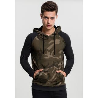 URBAN CLASSICS Contrast Raglan Hoodie  