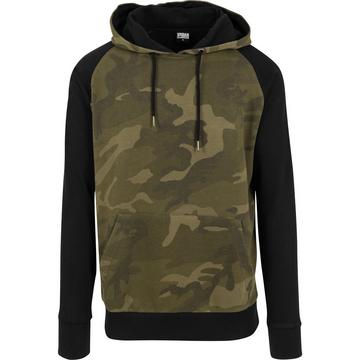 hoodie urban classic contrat raglan