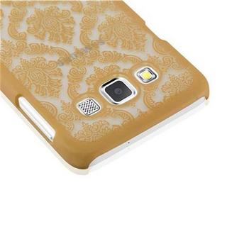 Cadorabo  Hülle für Samsung Galaxy A3 2015 Blumen Paisley Henna Design 