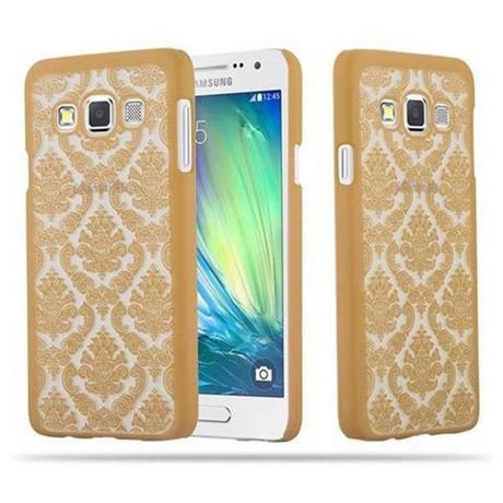 Cadorabo  Hülle für Samsung Galaxy A3 2015 Blumen Paisley Henna Design 