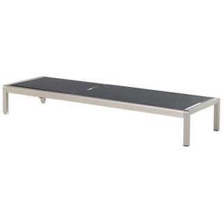 Beliani Sonnenliege aus Aluminium Industriell FOSSATO  