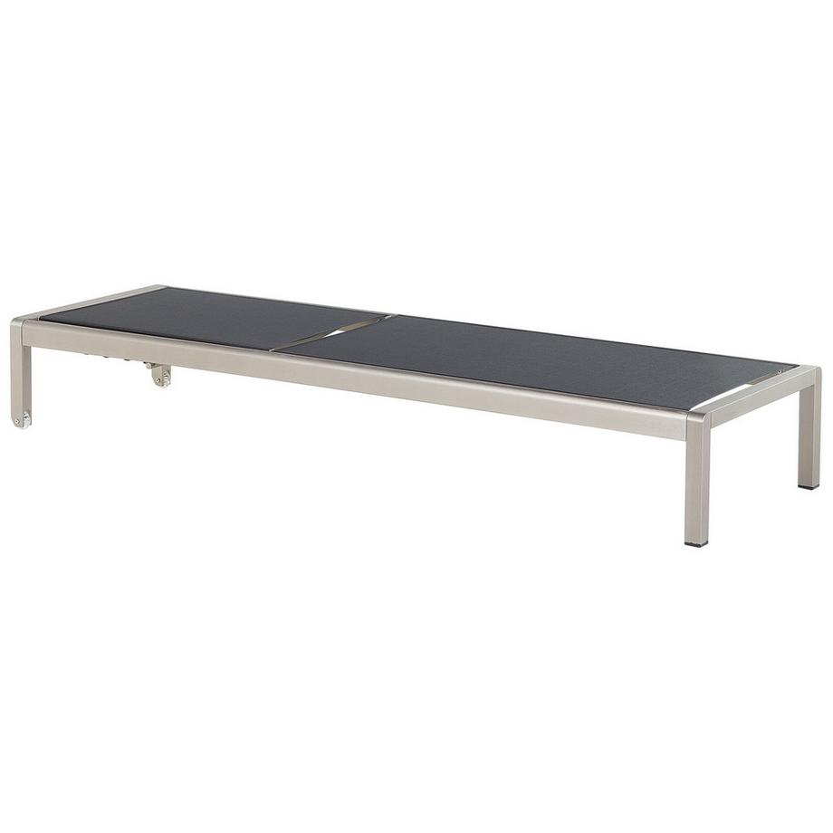 Beliani Lettino Prendisole en Alluminio Industriale FOSSATO  