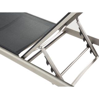 Beliani Sonnenliege aus Aluminium Industriell FOSSATO  