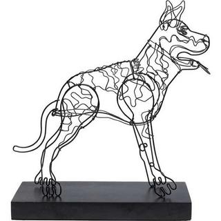 KARE Design Objet déco Wire Attack Dog 36  