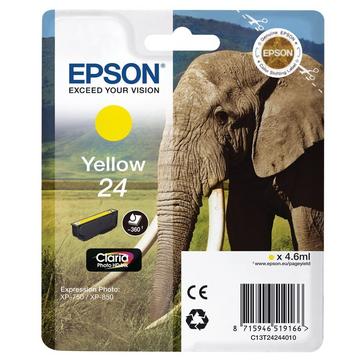 EPSON Tintenpatrone yellow T242440 XP 750/850 360 Seiten