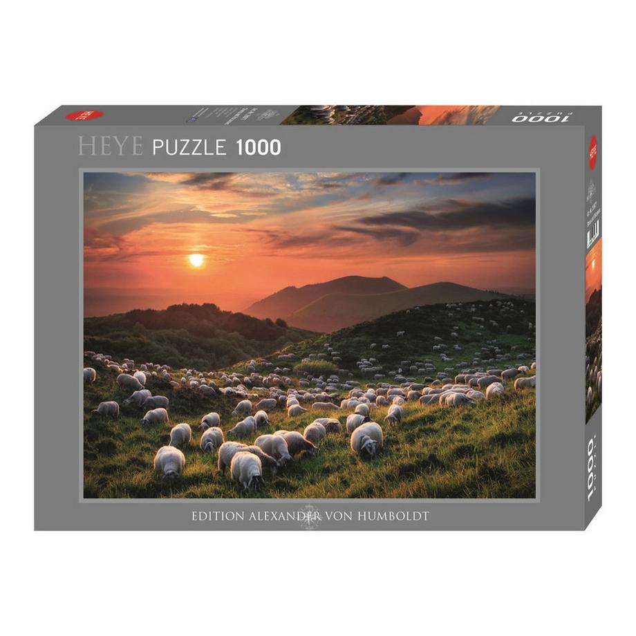 Heye  Puzzle Sheep and Volcanoes (1000Teile) 