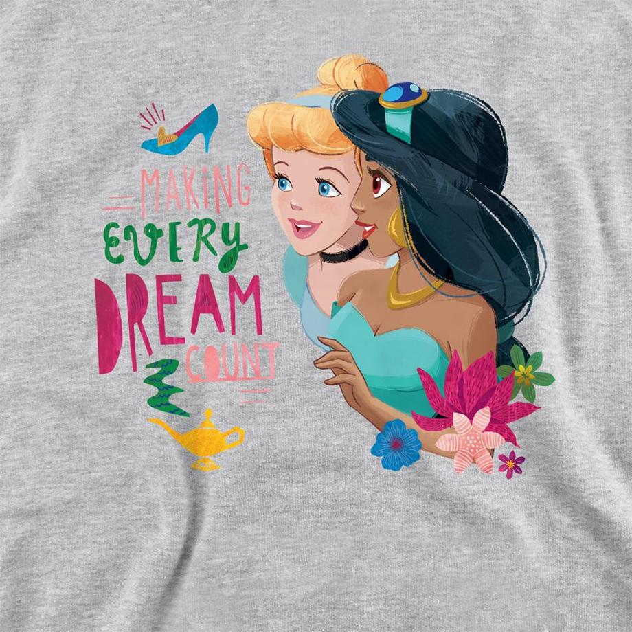 Disney PRINCESS  Making Every Dream Count Kapuzenpullover, Meliert 