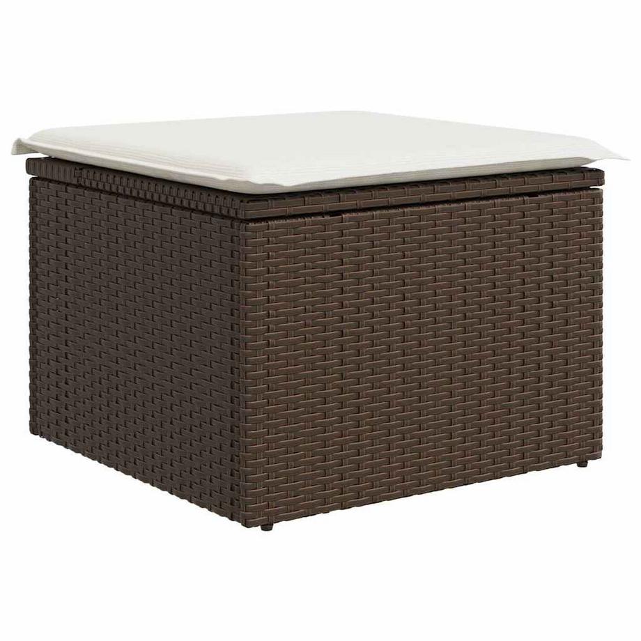 VidaXL Ensemble de canapé de jardin poly rattan  