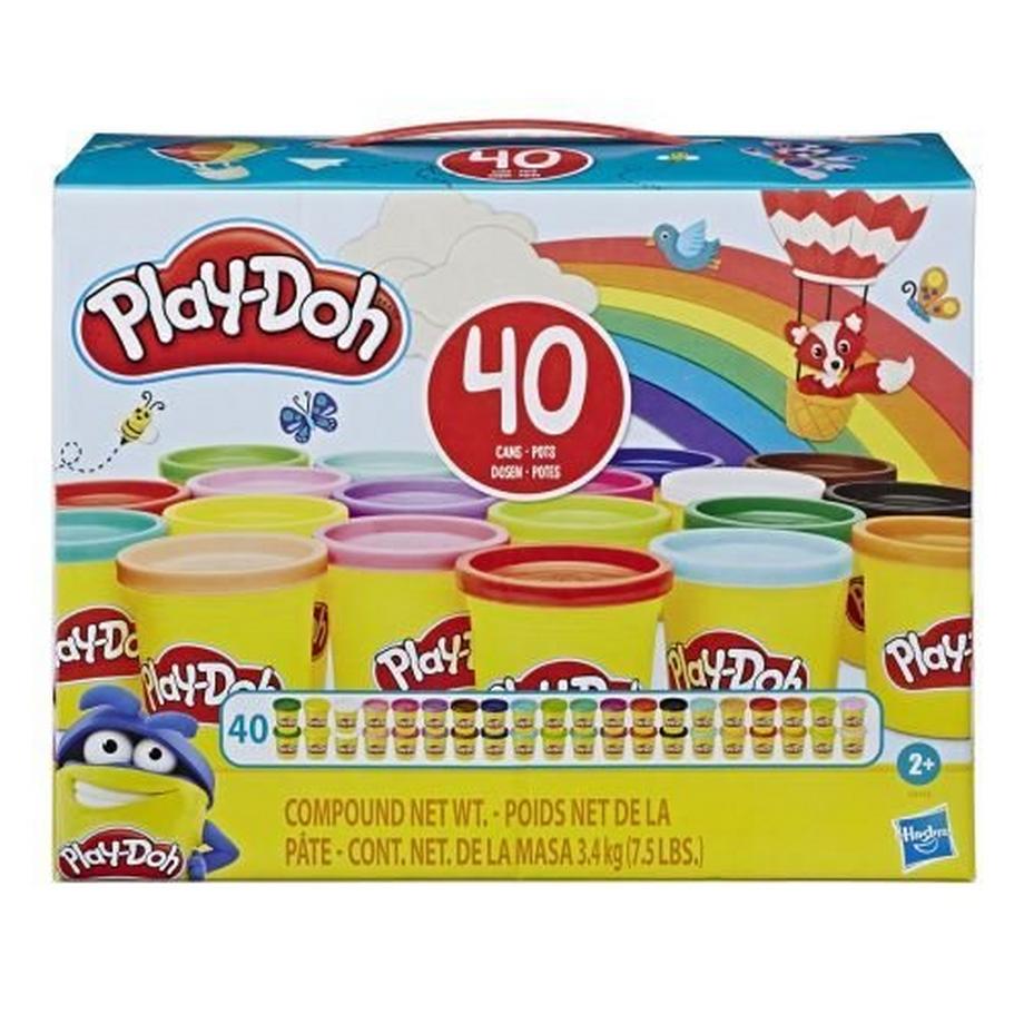 Maxi pack de 40 pots de pâte à  modeler Play-Doh La Pate