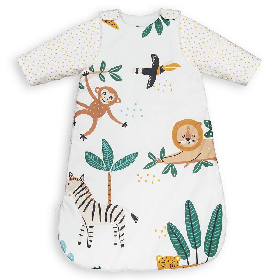 La Redoute Intérieurs Junglito Babyschlafsack mit abnehmbaren Ärmeln  