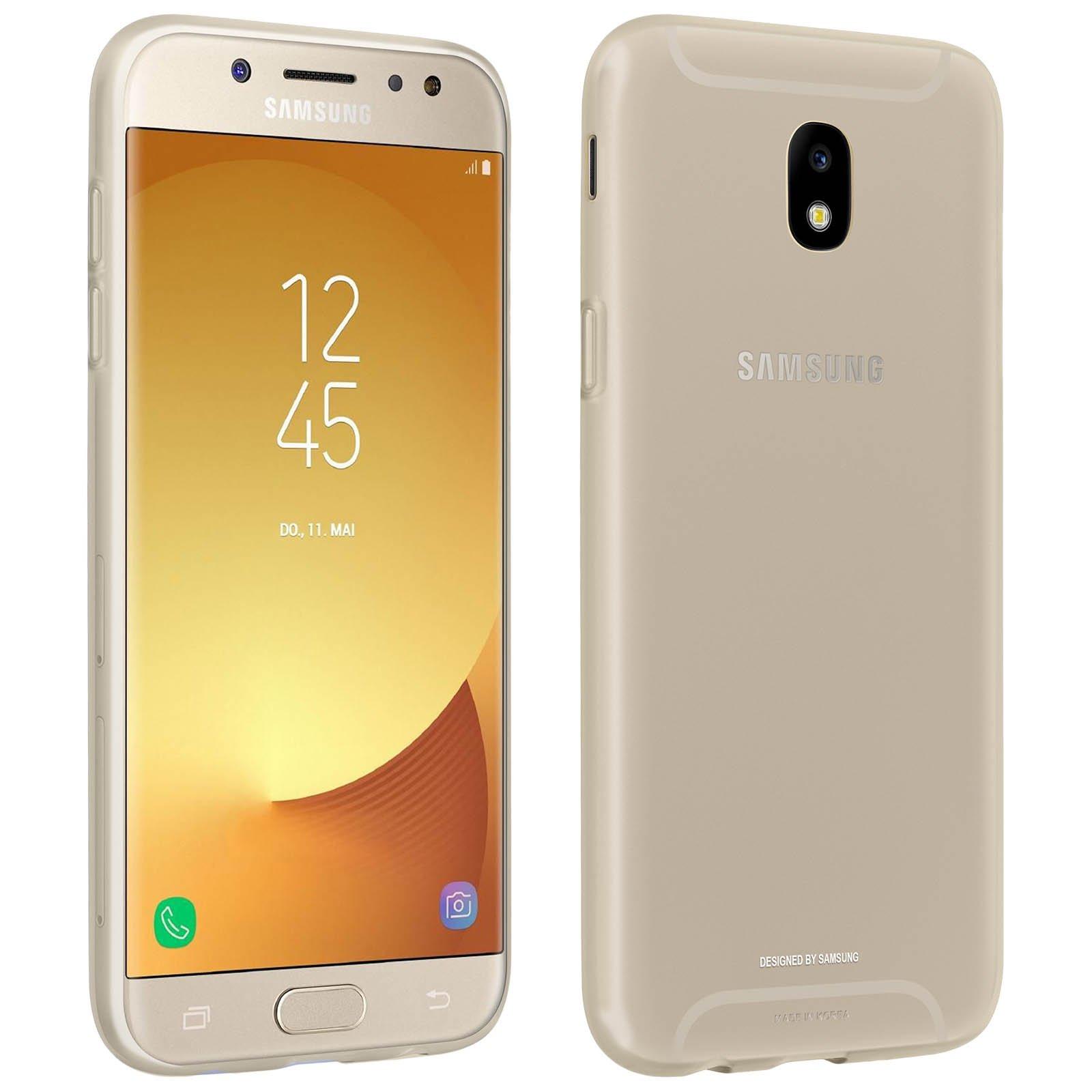 SAMSUNG  Original Galaxy J7 2017 Jelly Cover Gold 