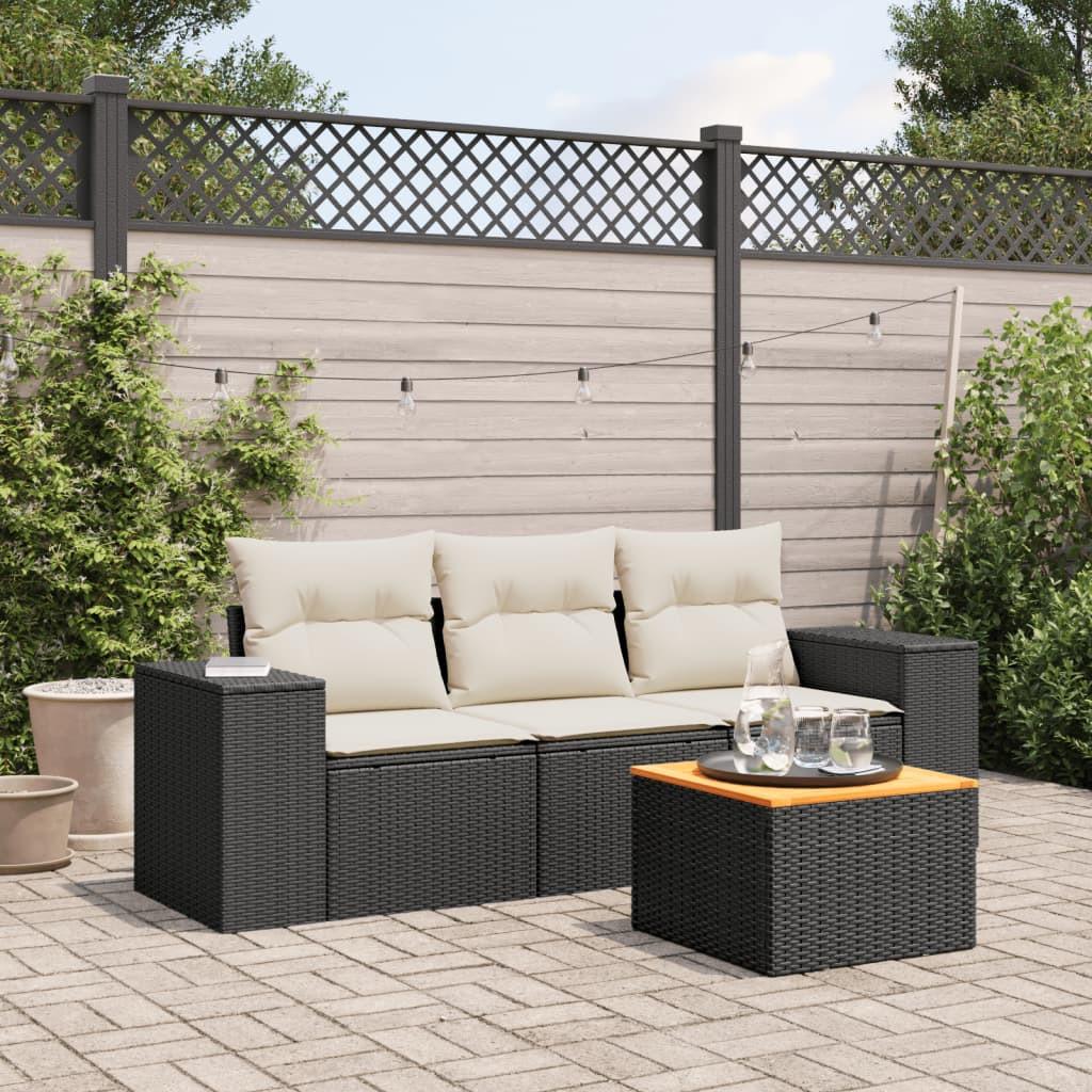 VidaXL Garten sofagarnitur poly-rattan  