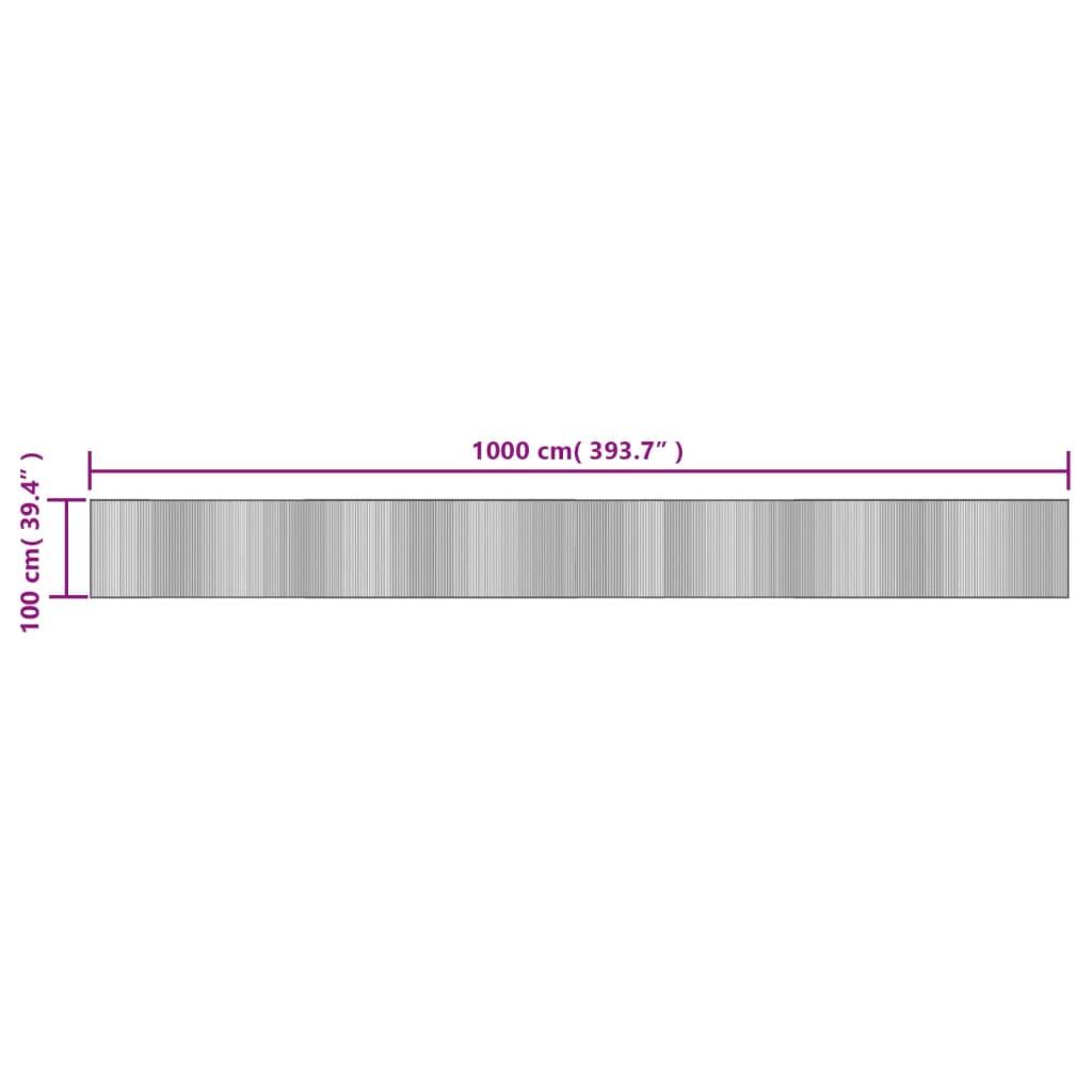 VidaXL  tappeto Fibra di bambù 