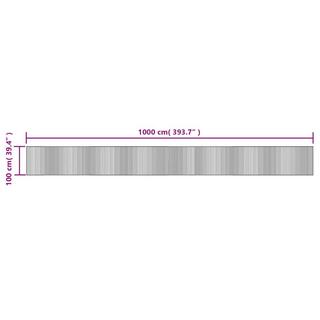 VidaXL  tappeto Fibra di bambù 
