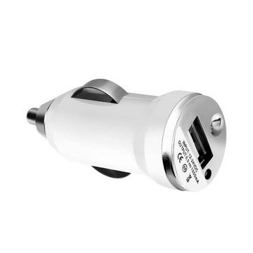 Chargeur Voiture Universel Compact Blanc