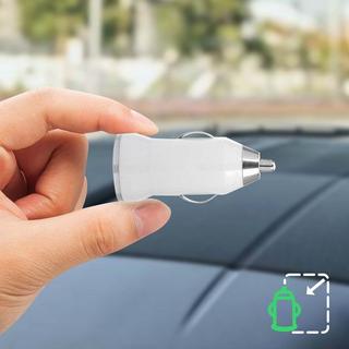 Avizar  Chargeur Voiture Universel Compact Blanc 