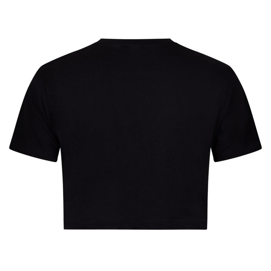 DIESEL Gekürztes T-Shirt mit Logodruck  