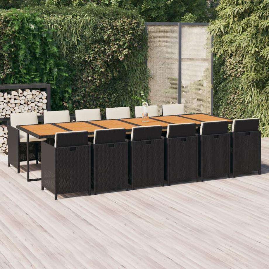 VidaXL set da pranzo da giardino  
