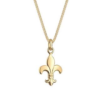 Elli  Collier Pendentif Iris Femme Lys Français 