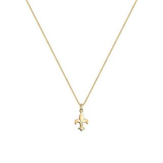 Elli  Collier Pendentif Iris Femme Lys Français 