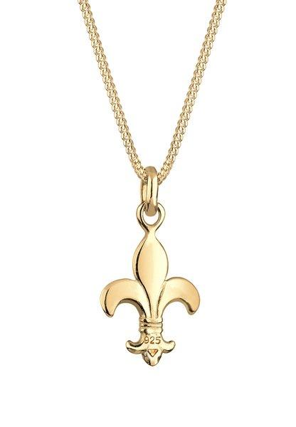 Elli  Collier Pendentif Iris Femme Lys Français 