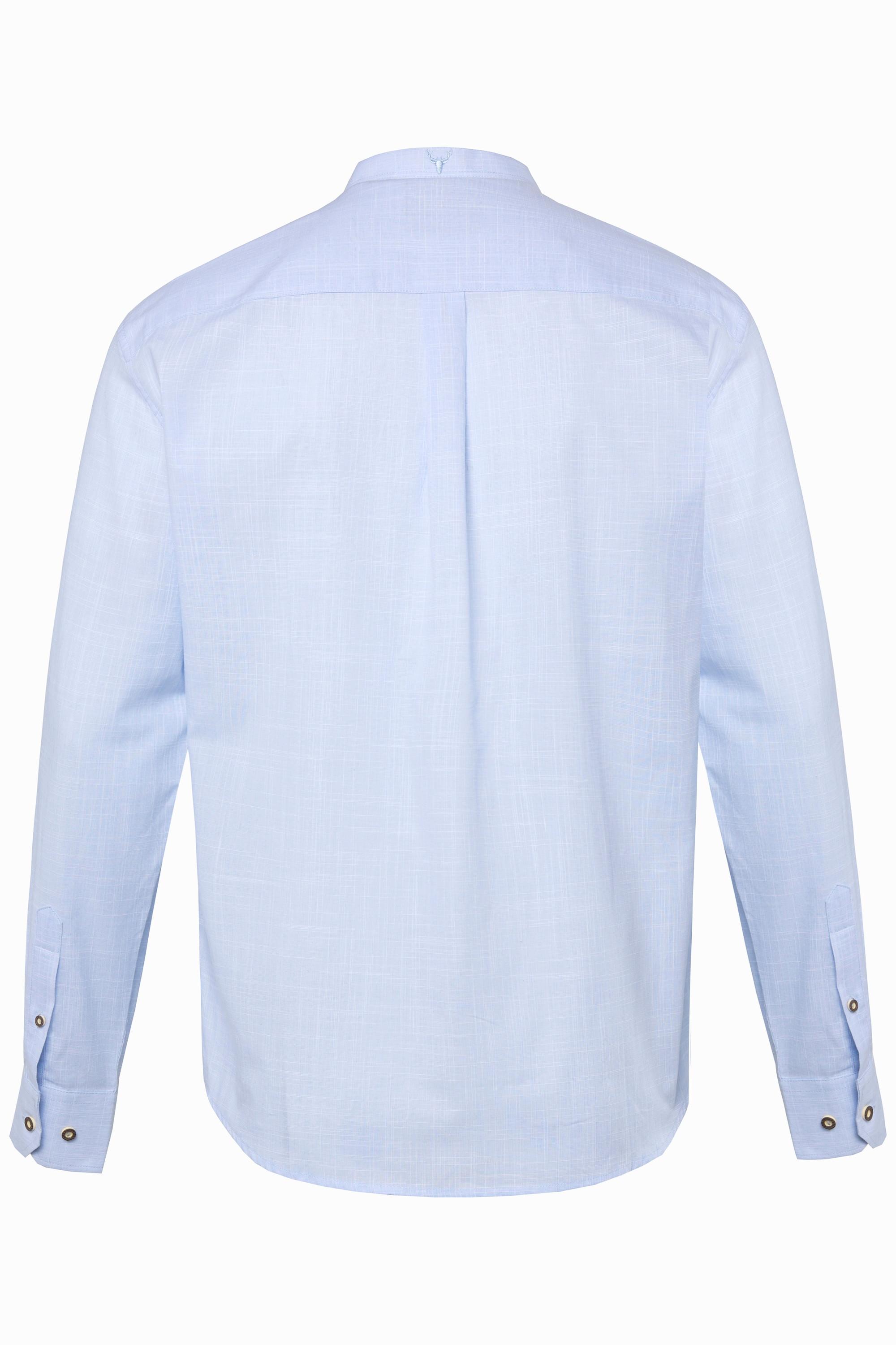 JP1880  Chemise traditionnelle bavaroise, manches longues, col montant. coupe Modern Fit, jusqu'au 8&nbsp;XL 