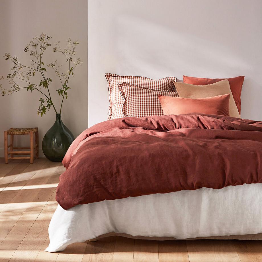 La Redoute Intérieurs Cottage Coton Seersucker Taie d'oreiller  