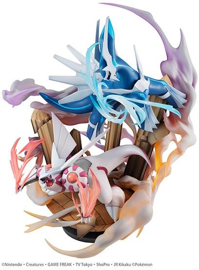 Megahouse  Statische Figur - G.E.M - Pokemon - Dialga & Palkia 