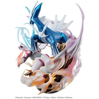 Megahouse  Statische Figur - G.E.M - Pokemon - Dialga & Palkia 