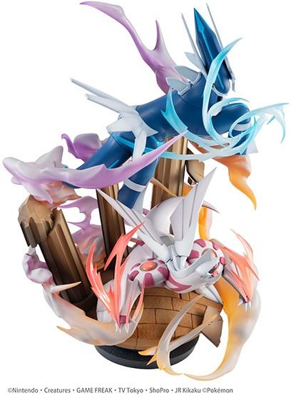 Megahouse  Statische Figur - G.E.M - Pokemon - Dialga & Palkia 