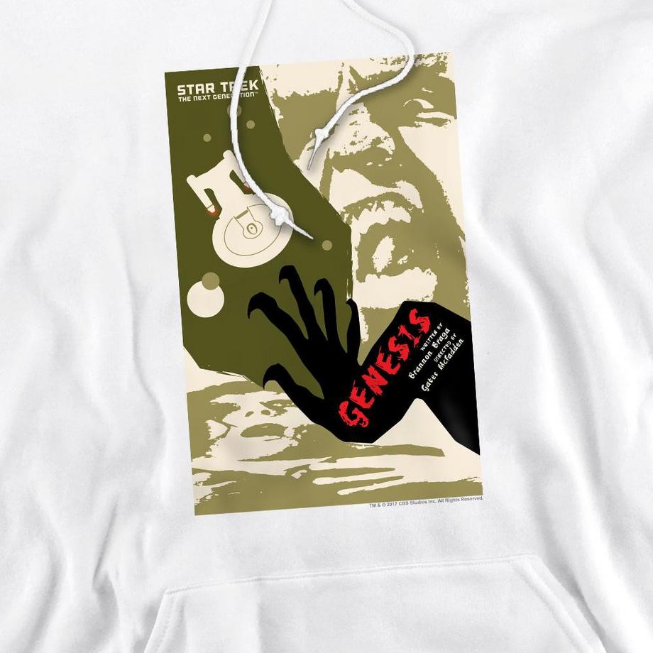 Star Trek The Next Generation Season 7 Episode 19 Felpa con Cappuccio  