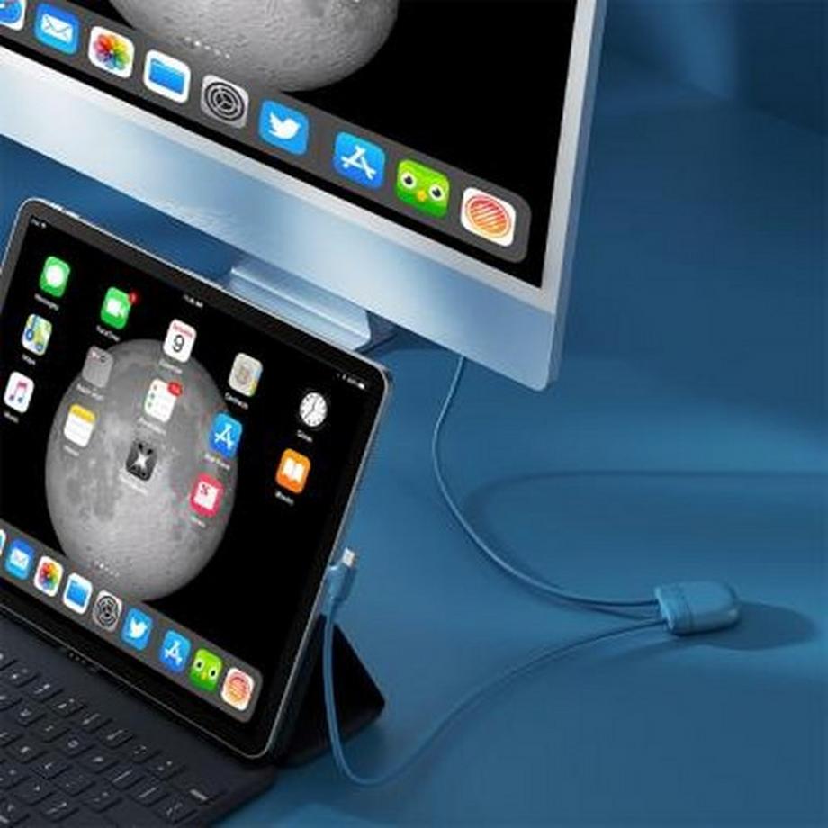 Xoopar  Cavo USB A, USB C/USB C, Lightning 