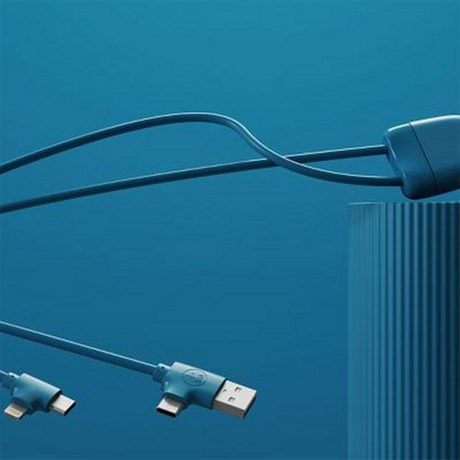 Xoopar  Cavo USB A, USB C/USB C, Lightning 