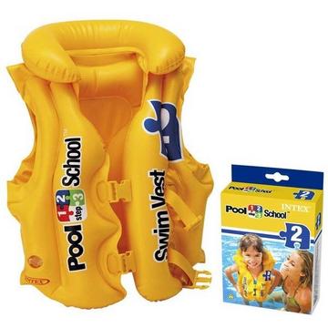 Intex, gilet da bagno gonfiabile, 18-30 kg