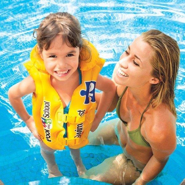 Intex  Intex, gilet de natation gonflable, 18-30 kg 