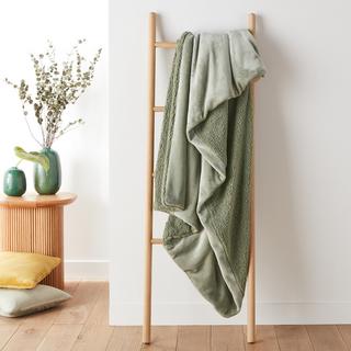 La Redoute Intérieurs Maxine Plaid Polaire et Sherpa  