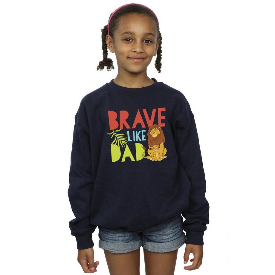 Disney  The Lion King Brave Like Dad Sweatshirt 